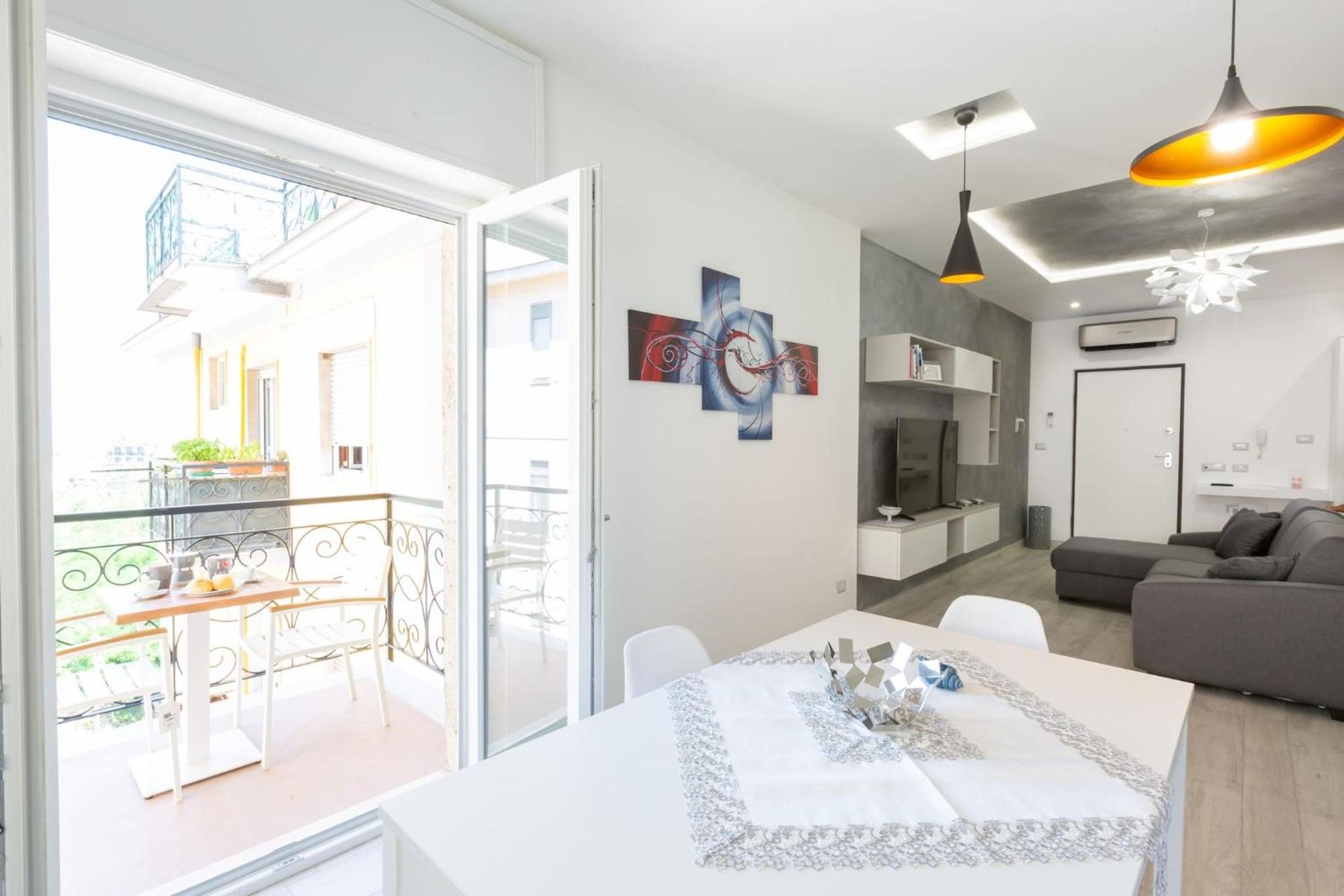 Sorrentovibes - New & Stylish Two Bedroom Apartment With Balconies Exteriér fotografie